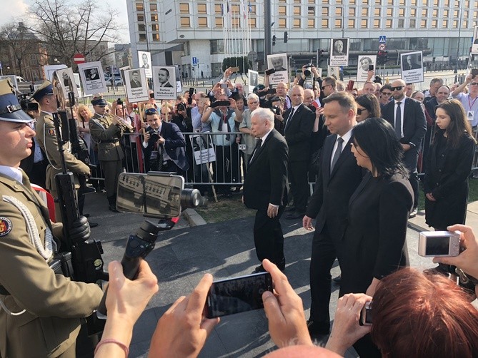 Odsłonięcie Pomnika Smoleńskiego