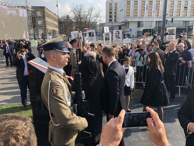 Odsłonięcie Pomnika Smoleńskiego