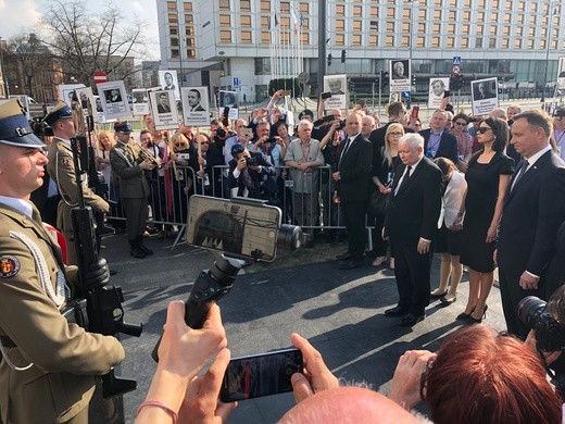 Odsłonięcie Pomnika Smoleńskiego