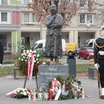 Uroczystości pod pomnikiem Anny Walentynowicz