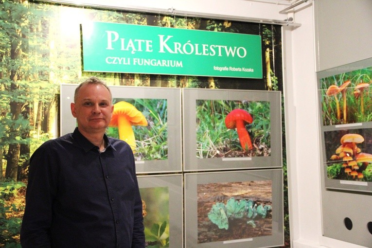 Robert Kozak pasjonuje się grzybami i fotografią