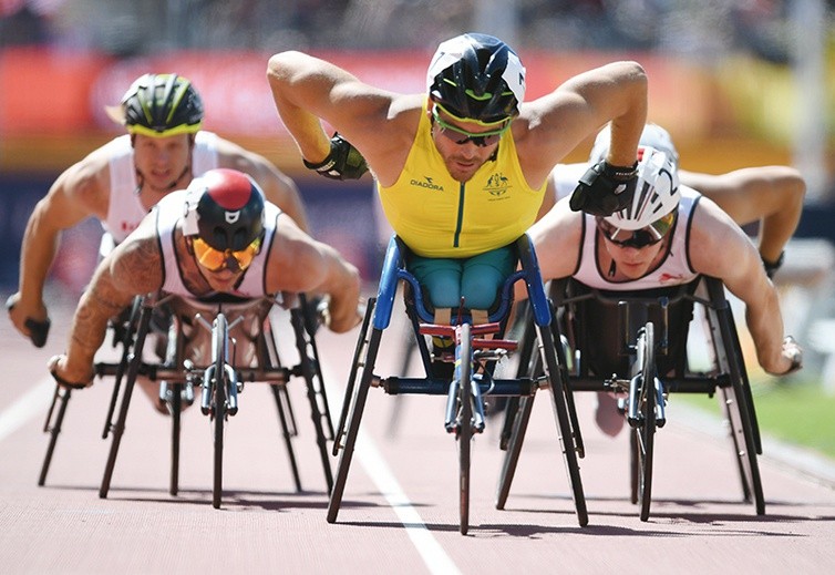 Zawody paraolimpijskie Brytyjskiej Wspólnoty Narodów. 
9.04.2018 Gold Coast Australia