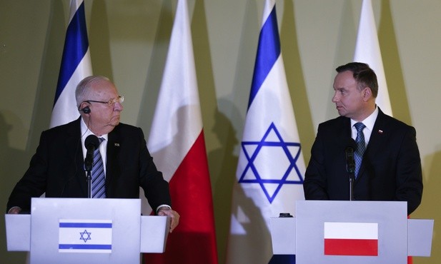Wypowiedzi prezydentów Polski i Izraela