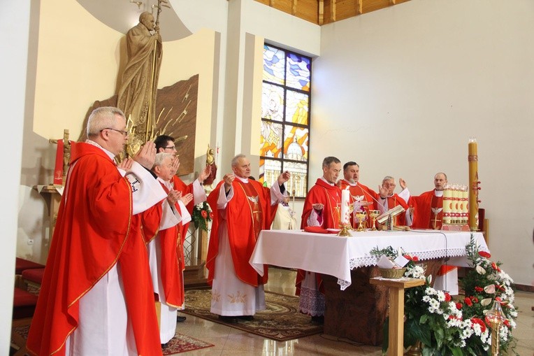 Bierzmowanie w Rajbrocie