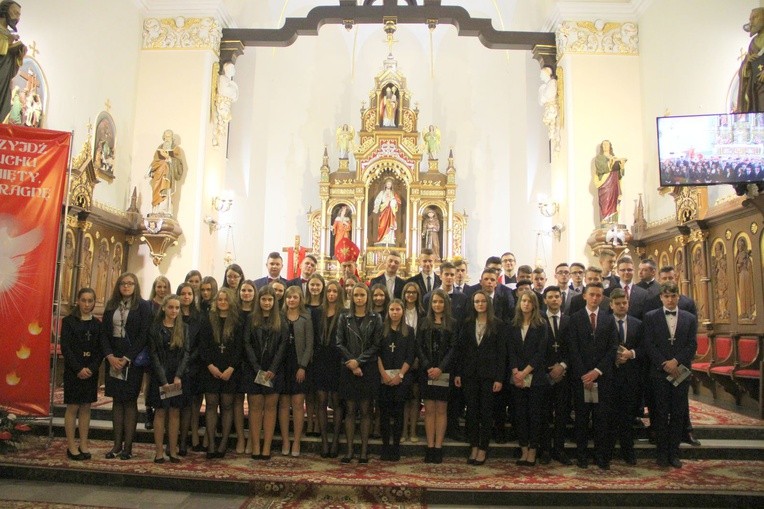 Bierzmowanie w Żegocinie