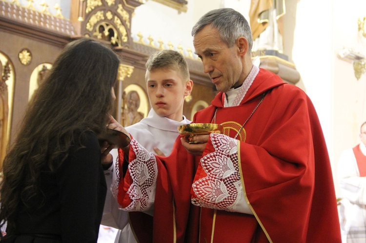 Bierzmowanie w Żegocinie