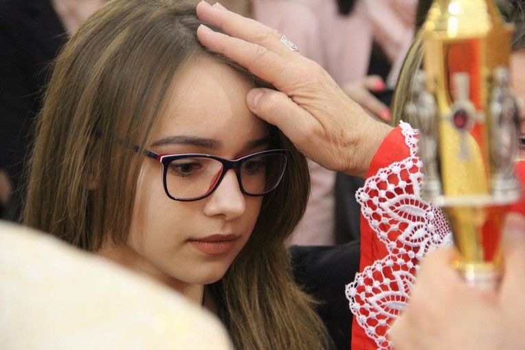 Bierzmowanie w Żegocinie