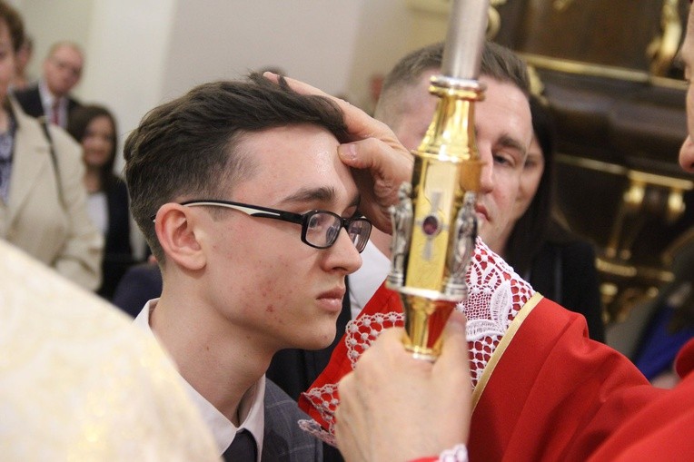 Bierzmowanie w Żegocinie