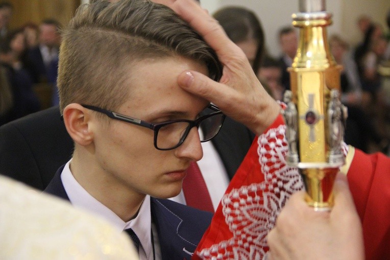 Bierzmowanie w Żegocinie