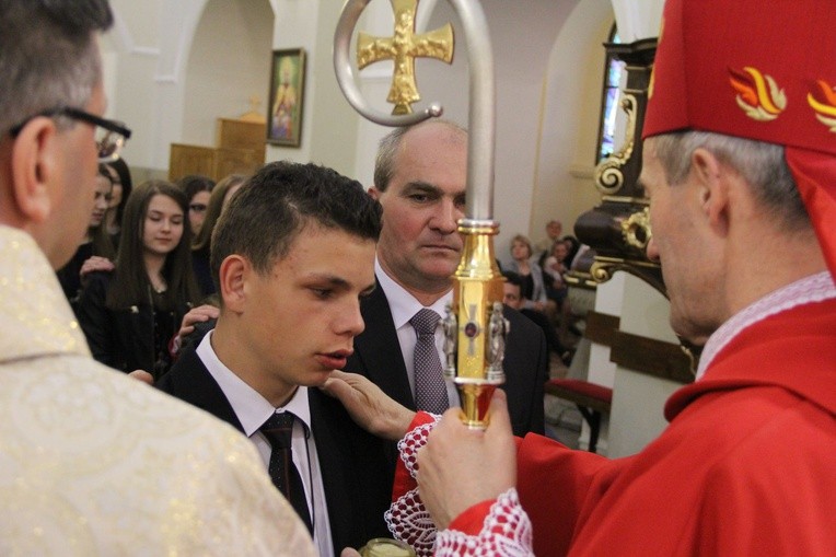 Bierzmowanie w Żegocinie