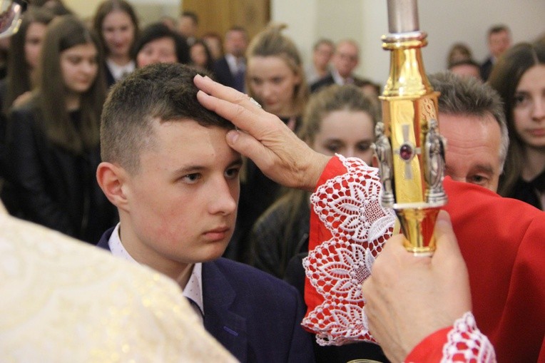 Bierzmowanie w Żegocinie