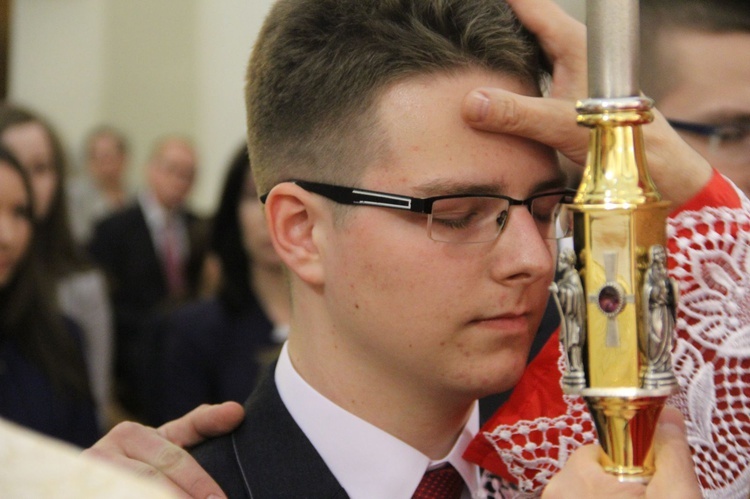 Bierzmowanie w Żegocinie