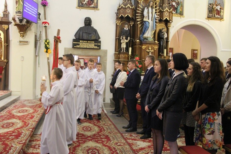 Bierzmowanie w Żegocinie