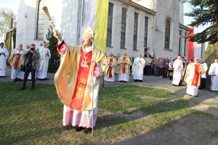 Poświęcenie odnowionej Kalwarii Krzyskiej