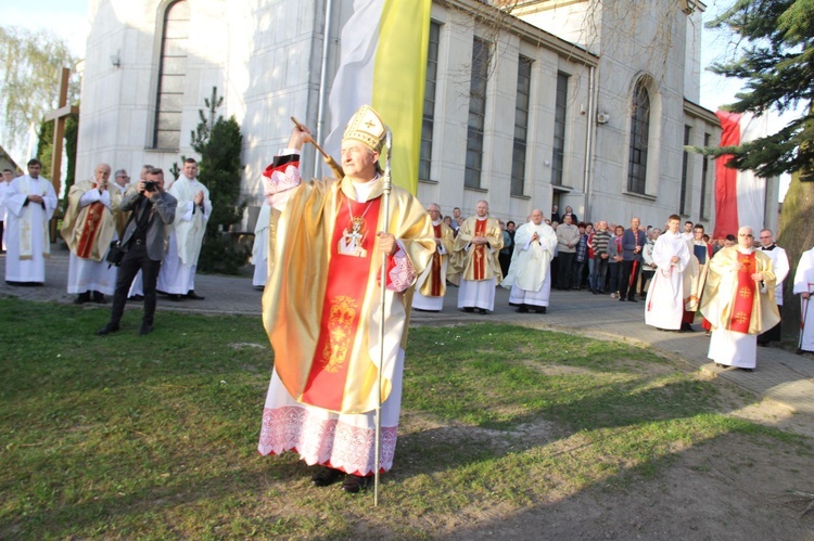 Poświęcenie odnowionej Kalwarii Krzyskiej