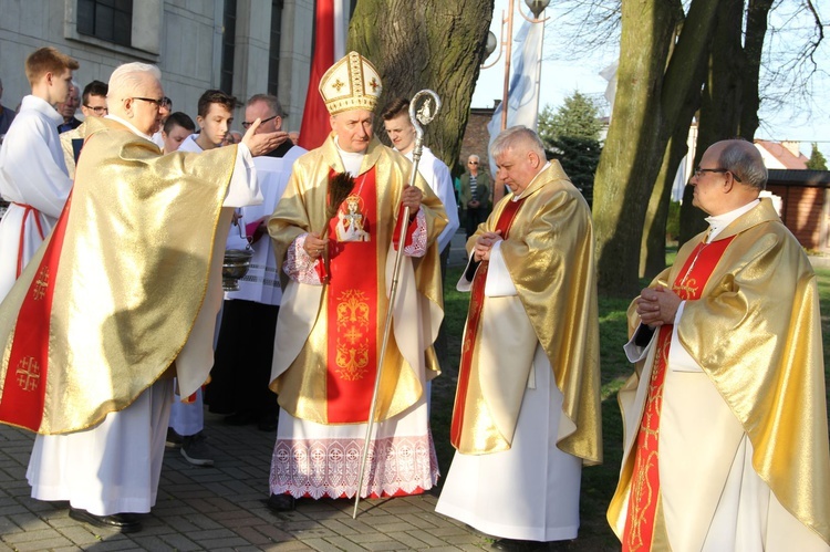 Poświęcenie odnowionej Kalwarii Krzyskiej