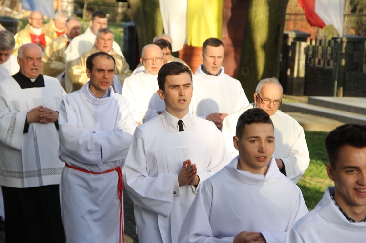 Poświęcenie odnowionej Kalwarii Krzyskiej