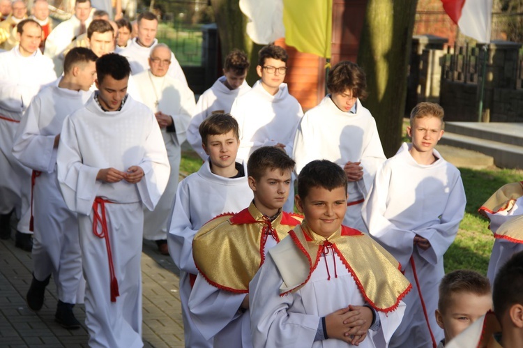 Poświęcenie odnowionej Kalwarii Krzyskiej