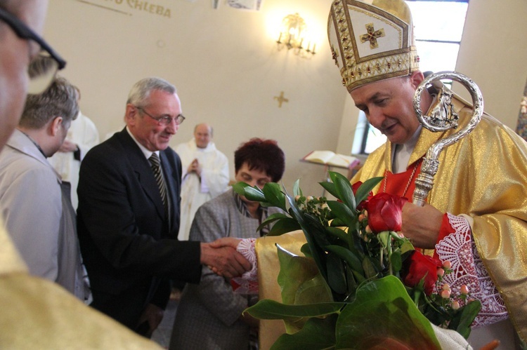 Poświęcenie odnowionej Kalwarii Krzyskiej