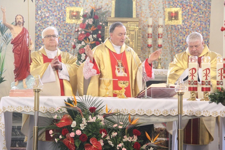 Poświęcenie odnowionej Kalwarii Krzyskiej