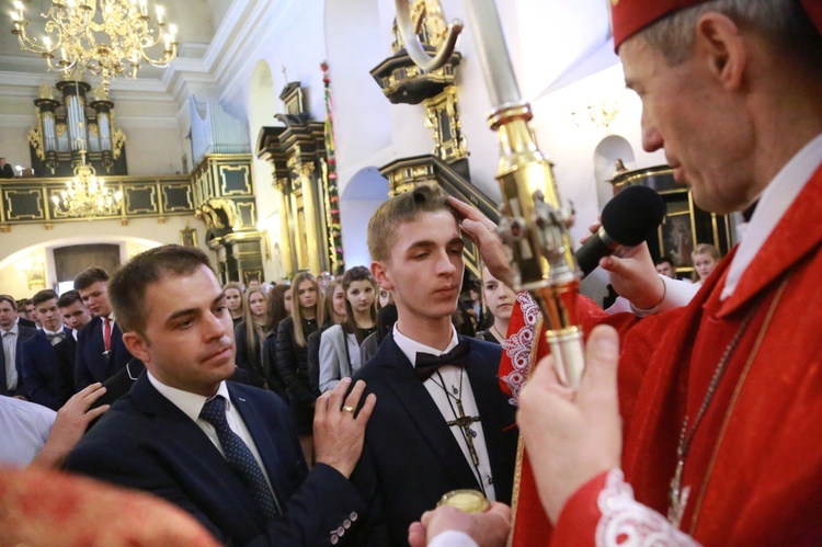 Bierzmowanie w Nowym Wiśniczu