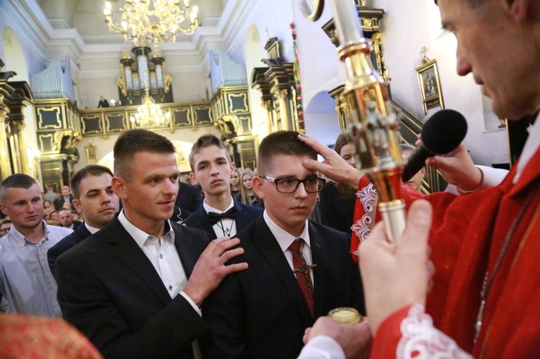 Bierzmowanie w Nowym Wiśniczu