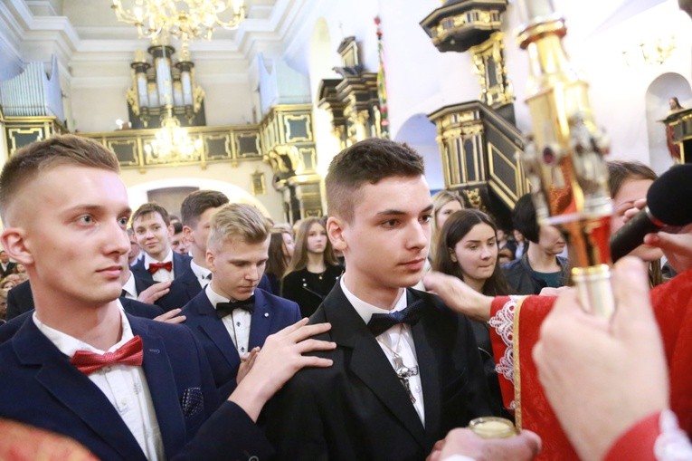 Bierzmowanie w Nowym Wiśniczu