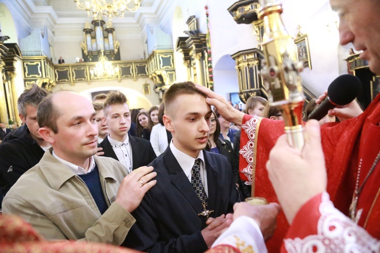 Bierzmowanie w Nowym Wiśniczu