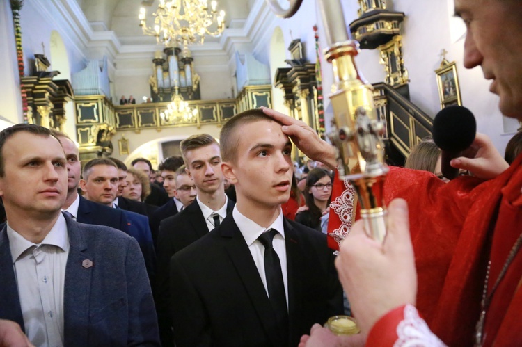 Bierzmowanie w Nowym Wiśniczu