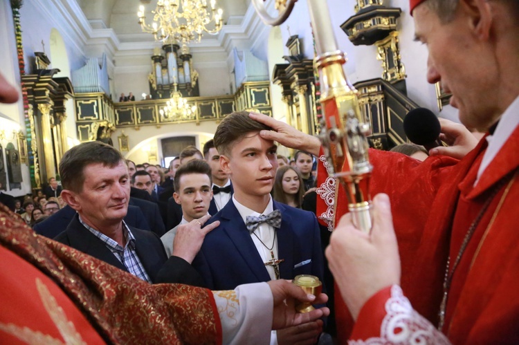 Bierzmowanie w Nowym Wiśniczu