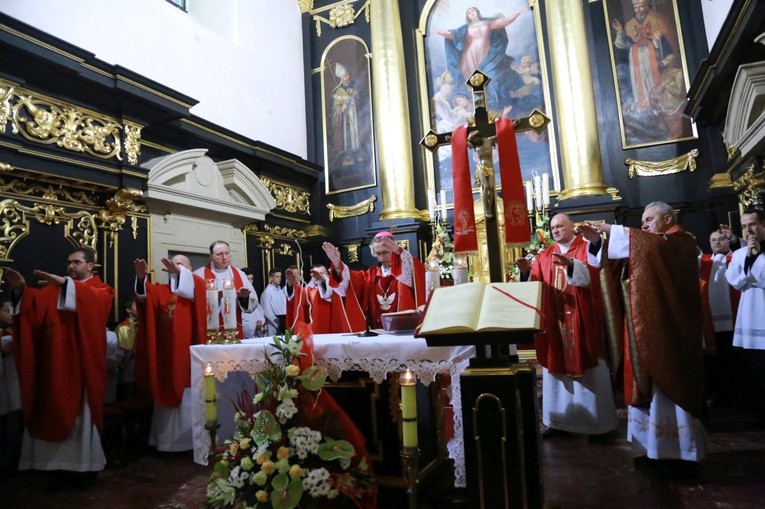 Bierzmowanie w Nowym Wiśniczu
