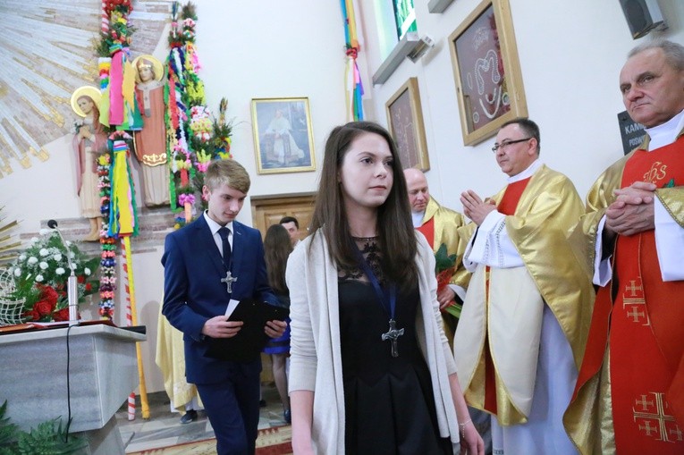 Bierzmowanie w Łąkcie Górnej