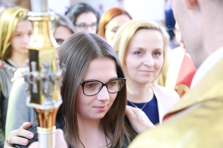 Bierzmowanie w Łąkcie Górnej