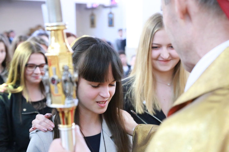 Bierzmowanie w Łąkcie Górnej