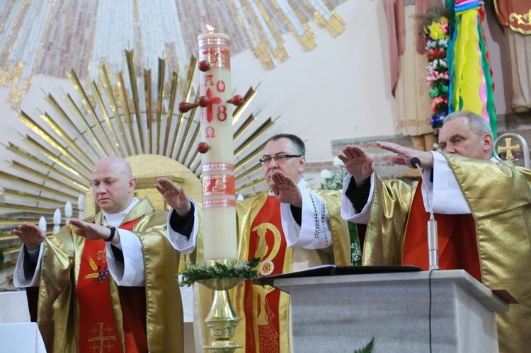 Bierzmowanie w Łąkcie Górnej