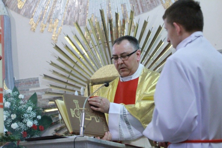 Bierzmowanie w Łąkcie Górnej