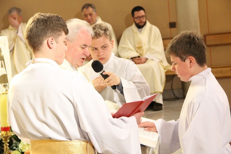 Błogosławnieństwo lektorów w Dębicy