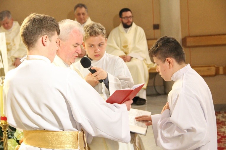 Błogosławnieństwo lektorów w Dębicy