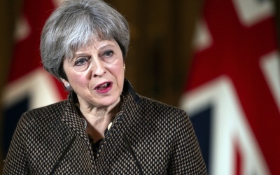 May: Atak na Syrię "słuszny i zgodny z prawem"