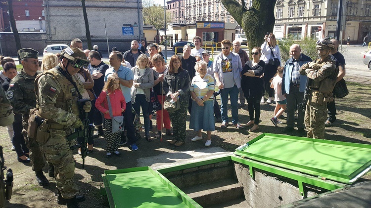 Zwiedzanie schronów w Bytomiu