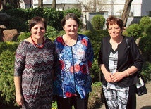 Animatorki grupy modlitewnej: od lewej – Róża Wilczek, Teresa Wieczorek, Maria Kołodziejczyk.
