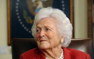 Nie żyje Barbara Bush, matka i żona prezydentów USA