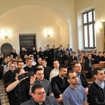 Klerycy w grodzie Kraka