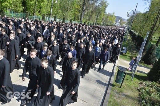 Pielgrzymka seminarzystów na Jasną Górę