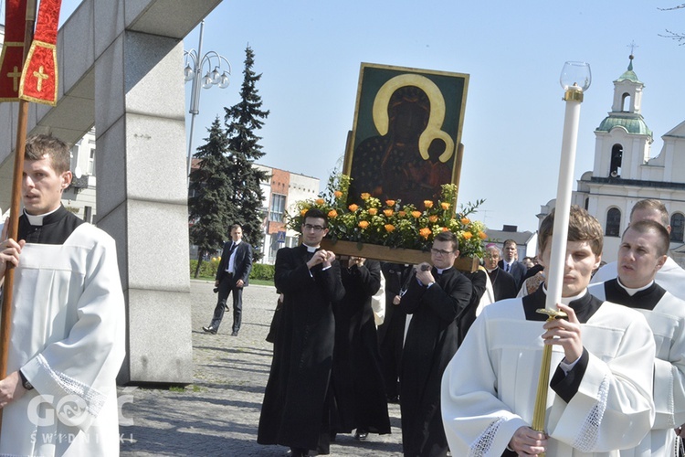 Pielgrzymka seminarzystów na Jasną Górę