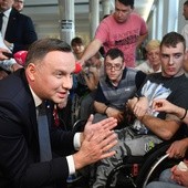 Prezydent o postulatach rodziców osób niepełnosprawnych: To nie są oczekiwania wygórowane