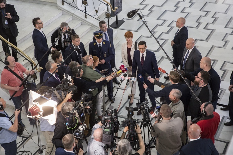 Protest rodziców dzieci niepełnosprawnych