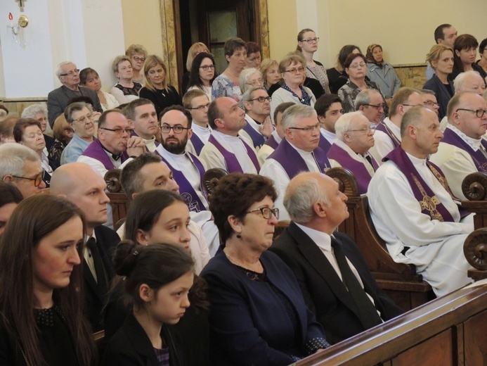 Pogrzeb śp. ks. prałata Józefa Śliża w Wapienicy