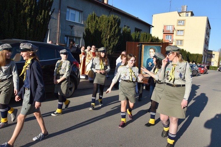 Przasnysz. Nawiedzenie w parafii św. Wojciecha