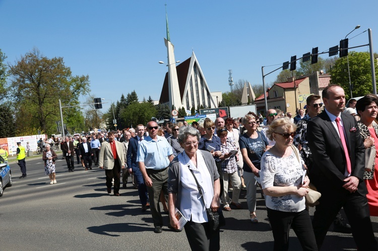 Inauguracja synodu. Nabożeństwo i procesja